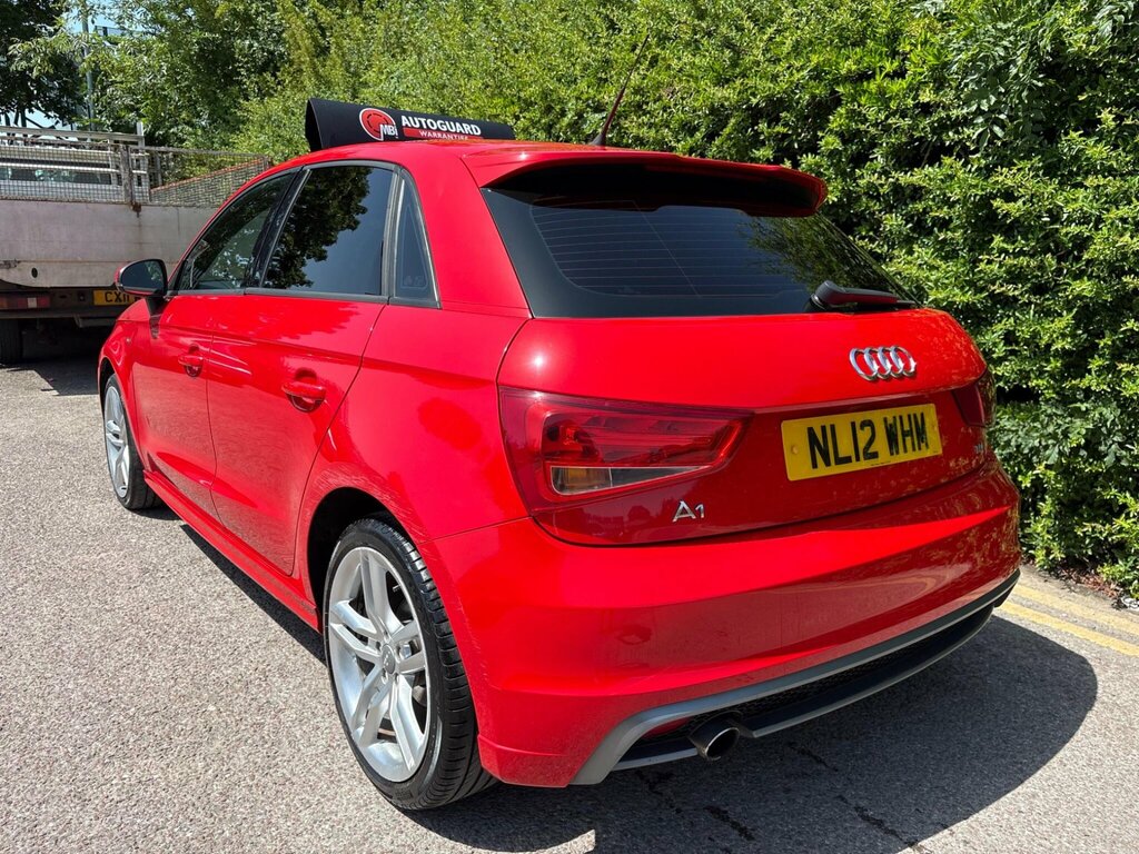 Audi A1 1.6 Tdi S Line Sportback Euro 5 Ss Red #3