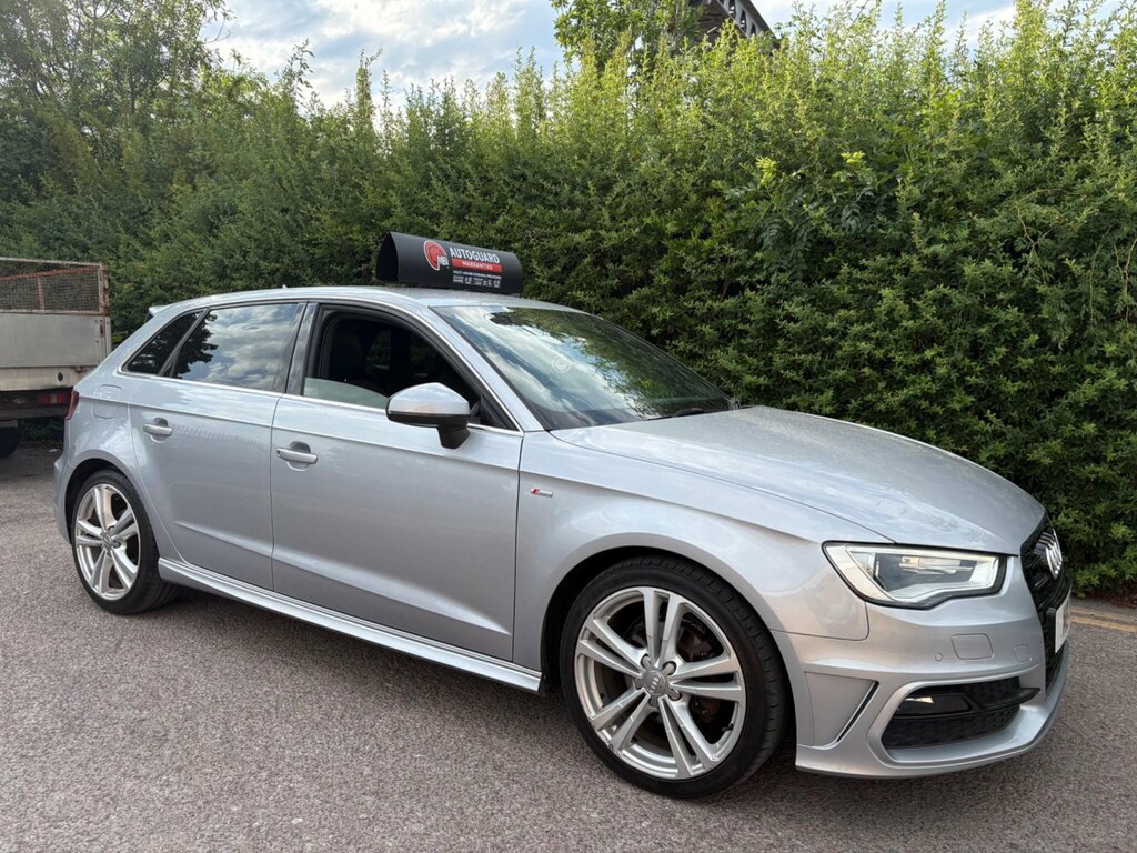 Audi A3 2.0 Tdi S Line Sportback S Tronic Euro 6 Ss Silver #6
