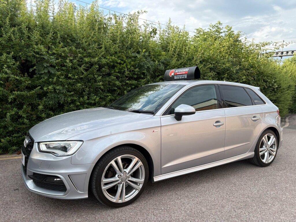 Audi A3 2.0 Tdi S Line Sportback S Tronic Euro 6 Ss Silver #2