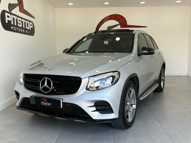 Mercedes-Benz GLC Class Glc250d Amg Line Premium Silver #2