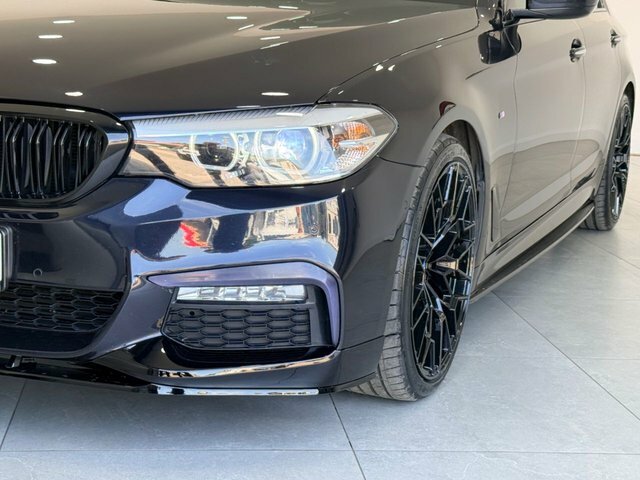 BMW 5 Series 520D M Sport Saloon NA18YBH Black #3