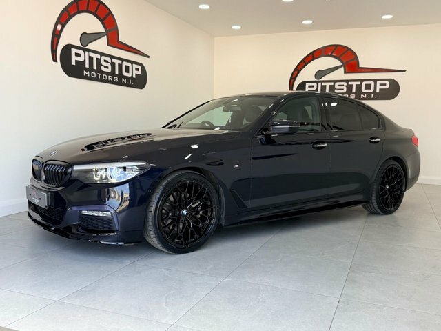 BMW 5 Series 520D M Sport Saloon NA18YBH Black