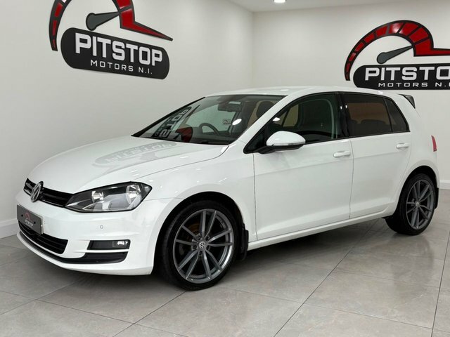 Volkswagen Golf Tdi Bluemotion Tech Match VFZ1794 White