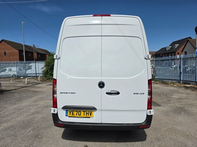 Mercedes-Benz Sprinter 2.0 315 Cdi Progressive Lwb Rwd L3 H2 150 Bhp Eur YE70THV White #4