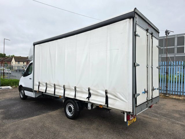 Mercedes-Benz Sprinter 2.1 314 Cdi Lwb 16.5Ft Curtain Side Rwd L3 143 Bhp KX19UJY White #3