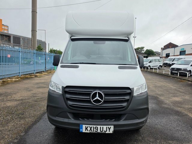 Mercedes-Benz Sprinter 2.1 314 Cdi Lwb 16.5Ft Curtain Side Rwd L3 143 Bhp KX19UJY White #5