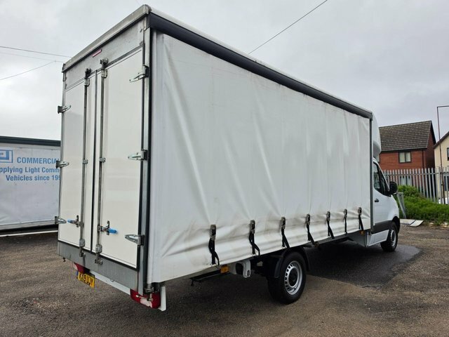 Mercedes-Benz Sprinter 2.1 314 Cdi Lwb 16.5Ft Curtain Side Rwd L3 143 Bhp KX19UJY White #4