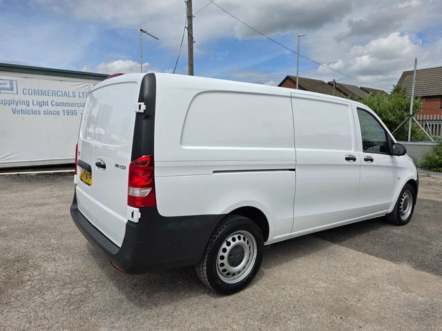 Mercedes-Benz Vito 2.0 116 Cdi Progressive Xlwb G-tronic Rwd L3 163 B White #4