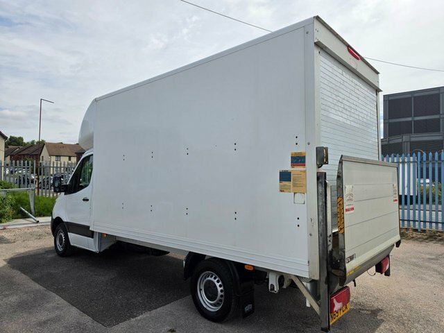 Mercedes-Benz Sprinter 2.1 316 Cdi Lwb Luton Tailift Rwd L3 163 Bhp Euro White #3