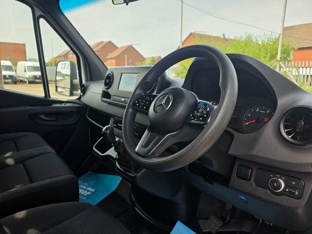 Mercedes-Benz Sprinter 3.5T Progressive Curtain Side Box White #14