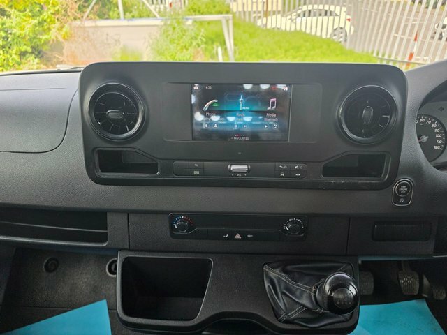 Mercedes-Benz Sprinter 3.5T Progressive Curtain Side Box White #9