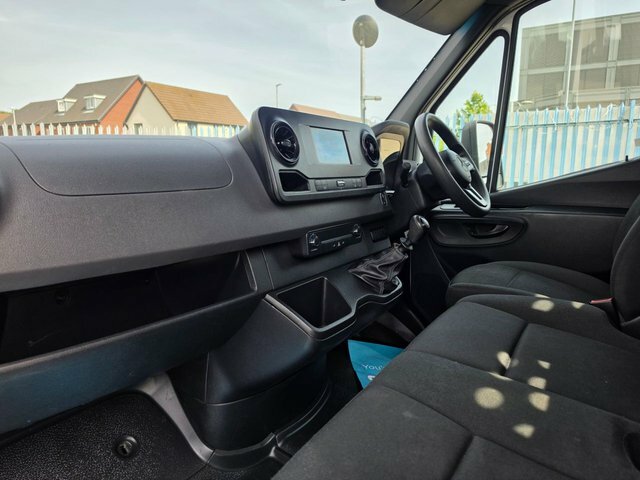 Mercedes-Benz Sprinter 3.5T Progressive Curtain Side Box White #11