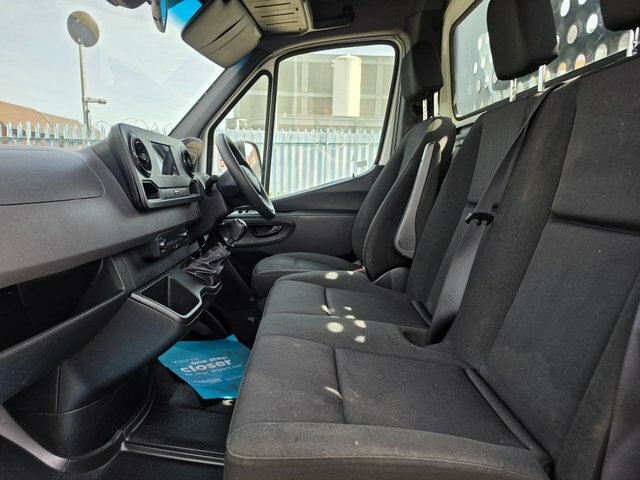 Mercedes-Benz Sprinter 3.5T Progressive Curtain Side Box White #12