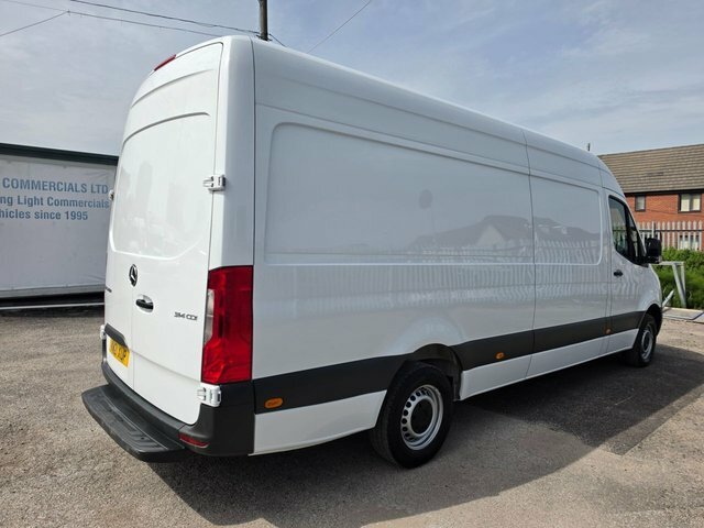 Mercedes-Benz Sprinter 2.1 314 Cdi Progressive Lwb Rwd L3 H2 143 Bhp Eur White #4