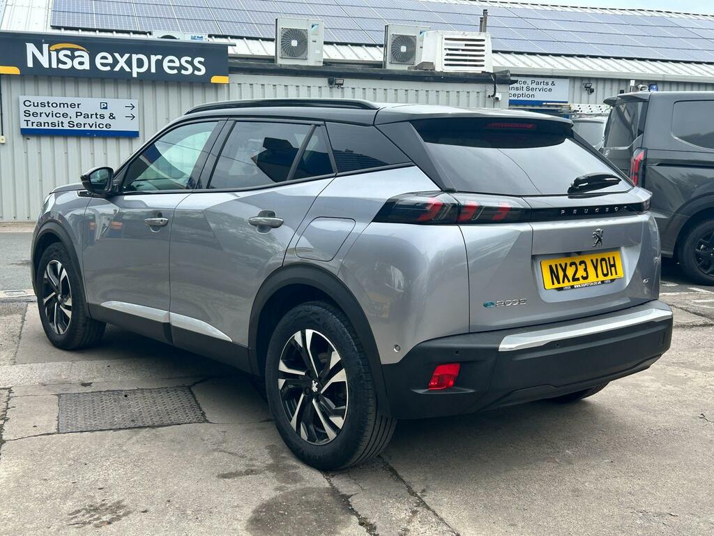 Peugeot e-2008 50Kwh Gt 7Kw Charger NX23YOH Grey #5