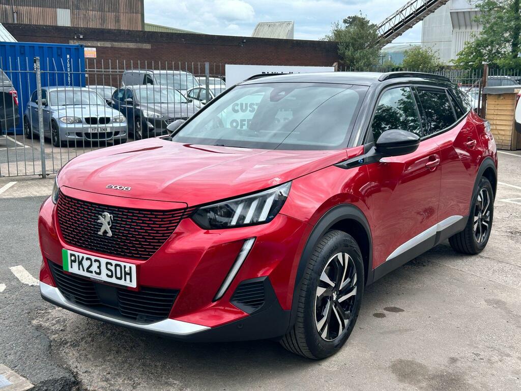Peugeot e-2008 50Kwh Gt 7Kw Charger PK23SOH Red #4