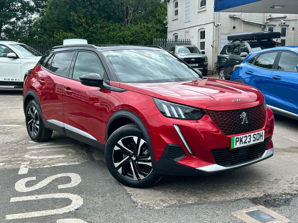 Peugeot e-2008 50Kwh Gt 7Kw Charger Red