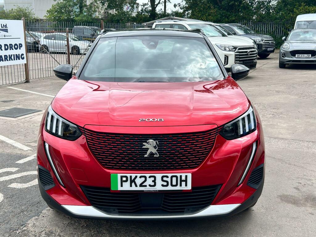 Peugeot e-2008 50Kwh Gt 7Kw Charger PK23SOH Red #2