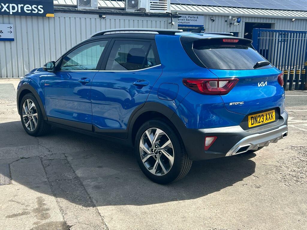 Kia Stonic 1.0 T-gdi Mhev Gt-line S Dct Euro 6 Ss DN23AXK Blue #4