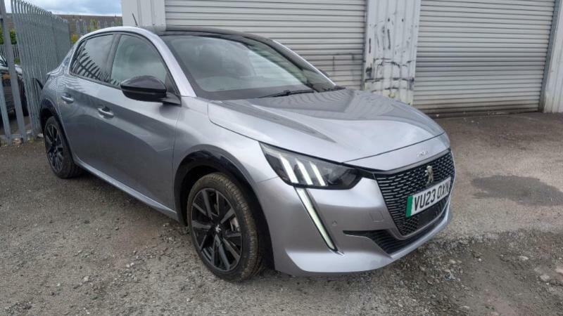 Peugeot e-208 50Kwh Gt 7Kw Charger Grey
