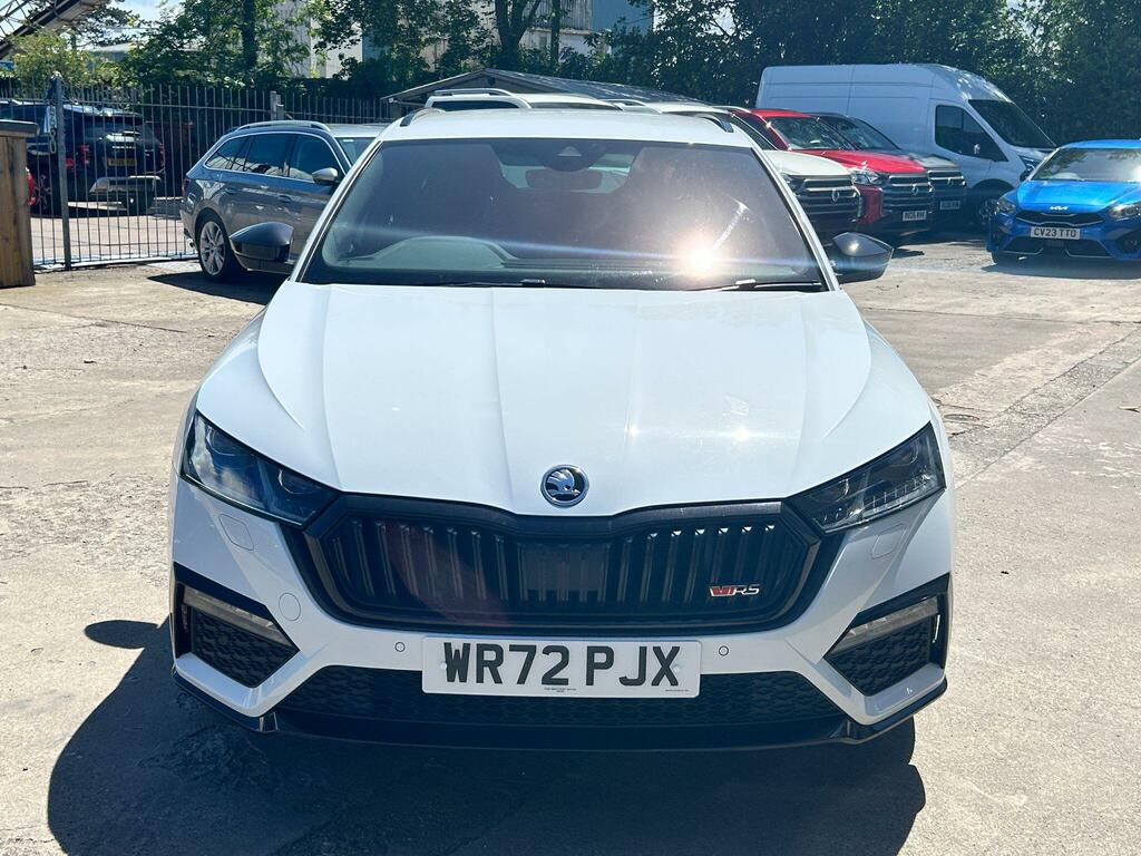 Skoda Octavia 2.0 Tsi Vrs Euro 6 Ss White #2