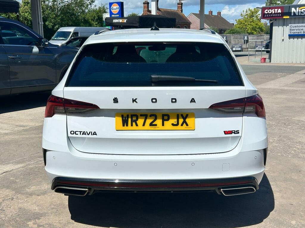 Skoda Octavia 2.0 Tsi Vrs Euro 6 Ss White #6