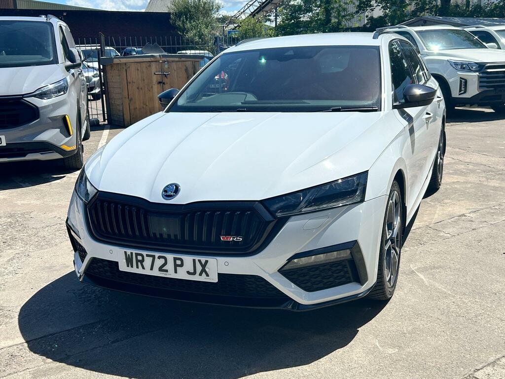 Skoda Octavia 2.0 Tsi Vrs Euro 6 Ss White #3
