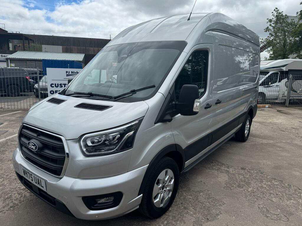 Ford Transit Custom 2.0 350 Ecoblue Limited Fwd L3 H3 Euro 6 Ss WN75UAL Silver #3