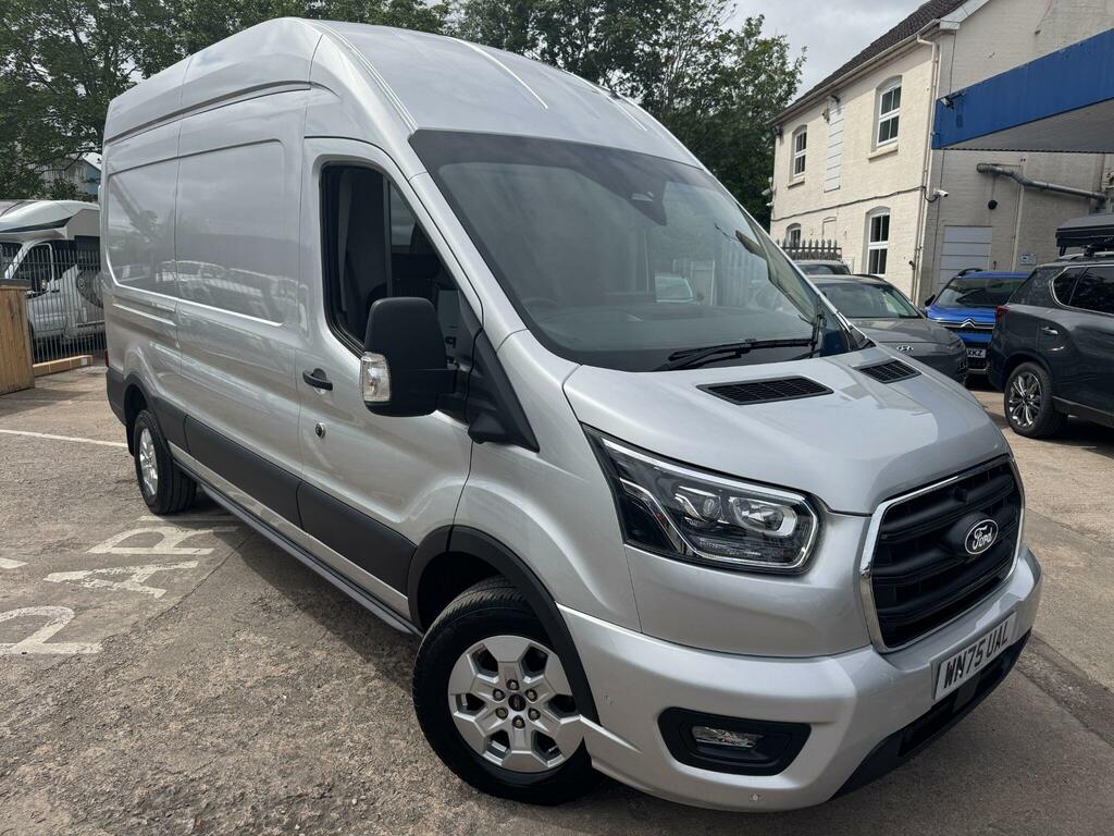 Ford Transit Custom 2.0 350 Ecoblue Limited Fwd L3 H3 Euro 6 Ss WN75UAL Silver