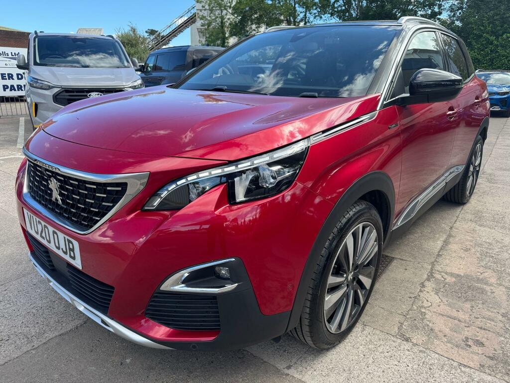 Peugeot 3008 1.6 Puretech Gt Line Premium Eat Euro 6 Ss Red #3