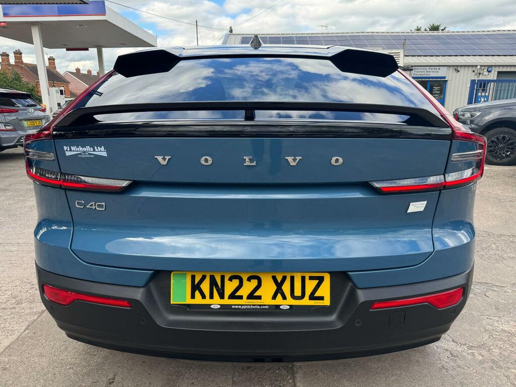 Volvo C40 Twin Recharge 78Kwh Ultimate Awd Blue #4