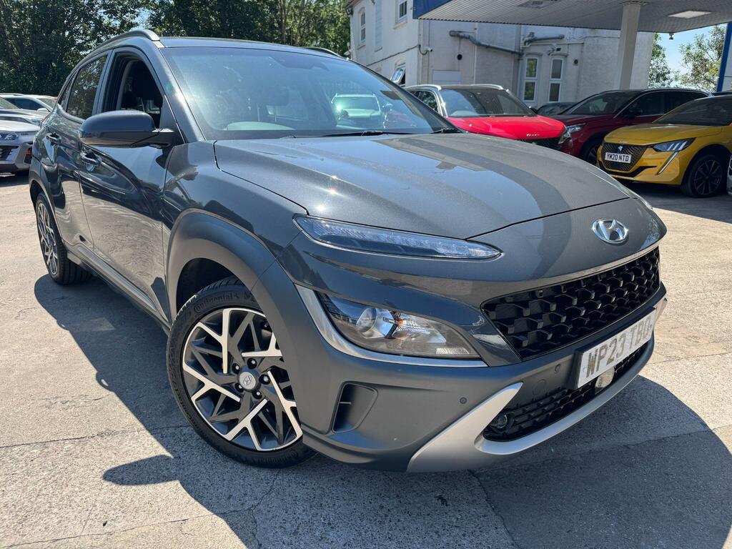 Hyundai Kona 1.6 H-gdi Premium Dct Euro 6 Ss WP23TBO Grey