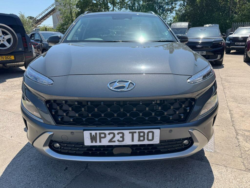 Hyundai Kona 1.6 H-gdi Premium Dct Euro 6 Ss WP23TBO Grey #2