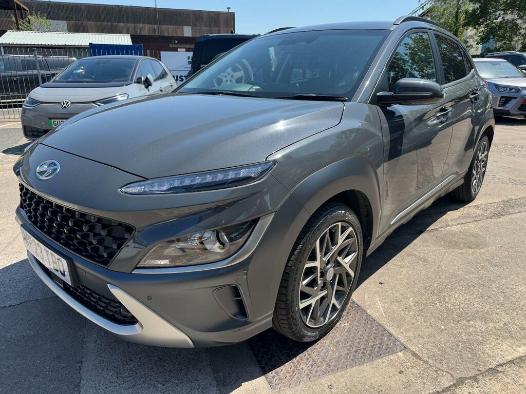 Hyundai Kona 1.6 H-gdi Premium Dct Euro 6 Ss WP23TBO Grey #3