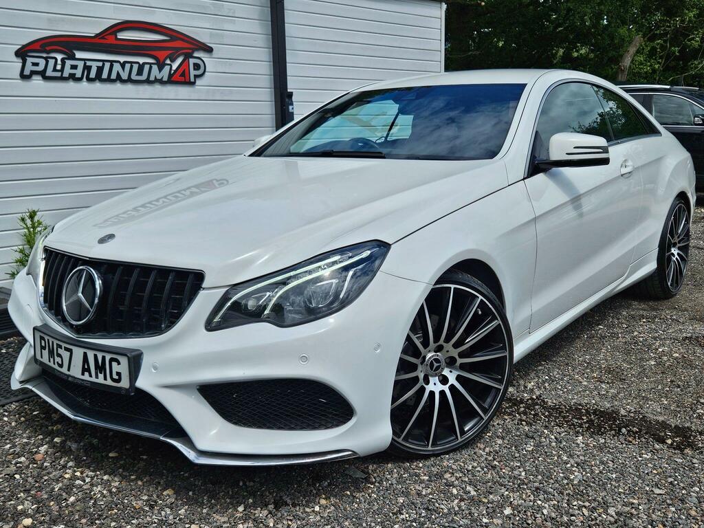 Mercedes-Benz E Class Amg Line White