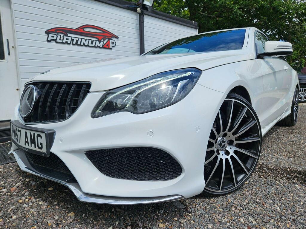 Mercedes-Benz E Class Amg Line White #4