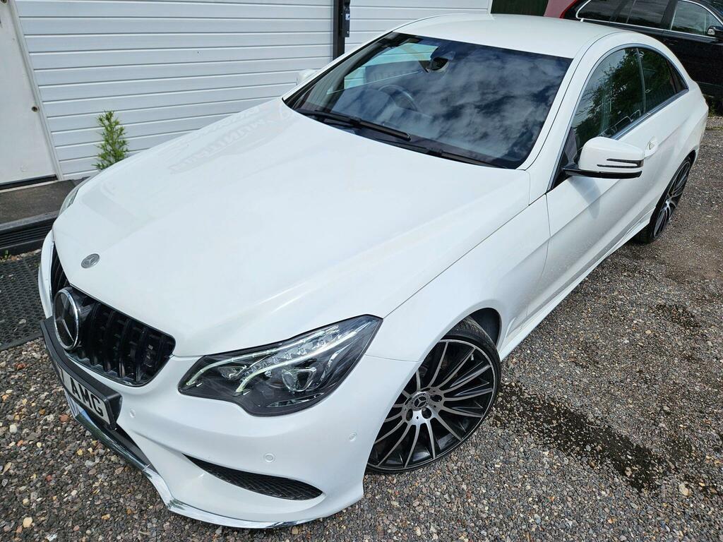 Mercedes-Benz E Class Amg Line White #5