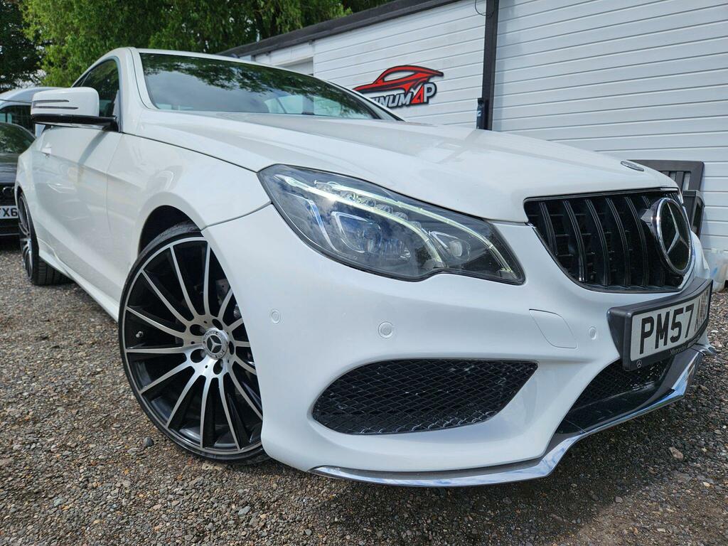 Mercedes-Benz E Class Amg Line White #6