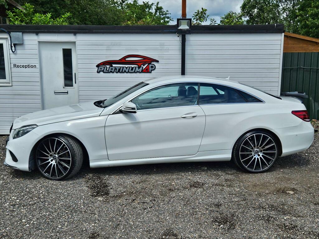 Mercedes-Benz E Class Amg Line White #3