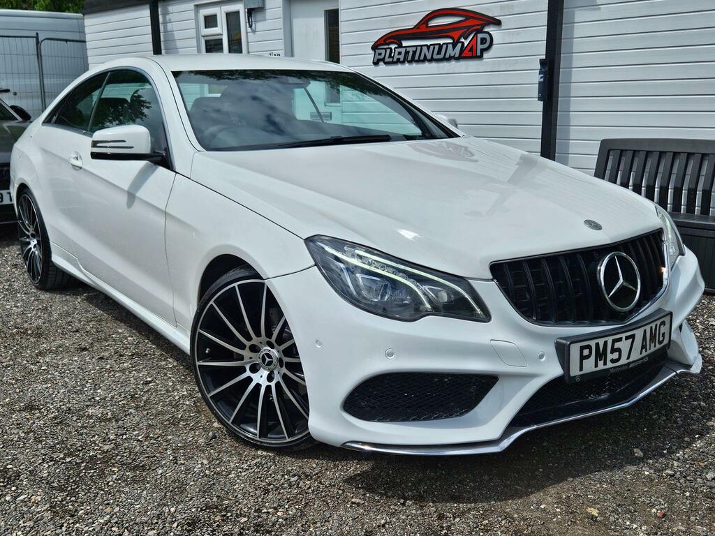 Mercedes-Benz E Class Amg Line White #2