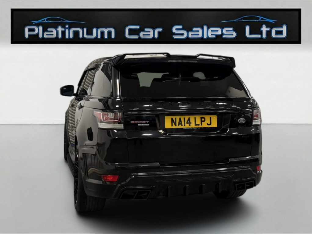 Land Rover Range Rover Sport Sdv6 Hse Dynamic Lumma NA14LPJ Black #4