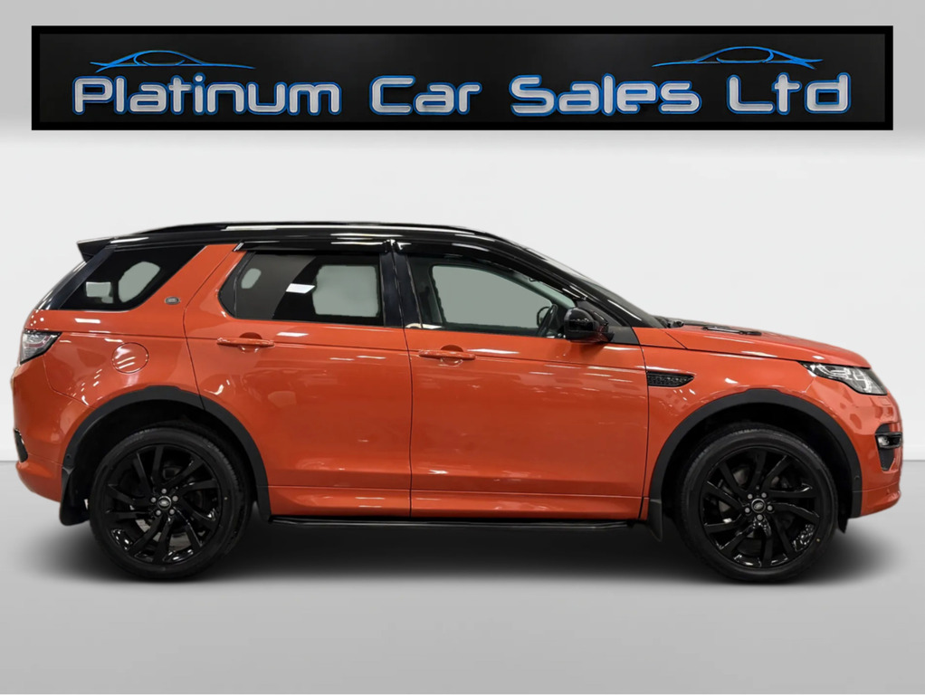 Land Rover Discovery Sport Td4 Hse Dynamic Luxury 7 Seater AY67XEN Orange #3