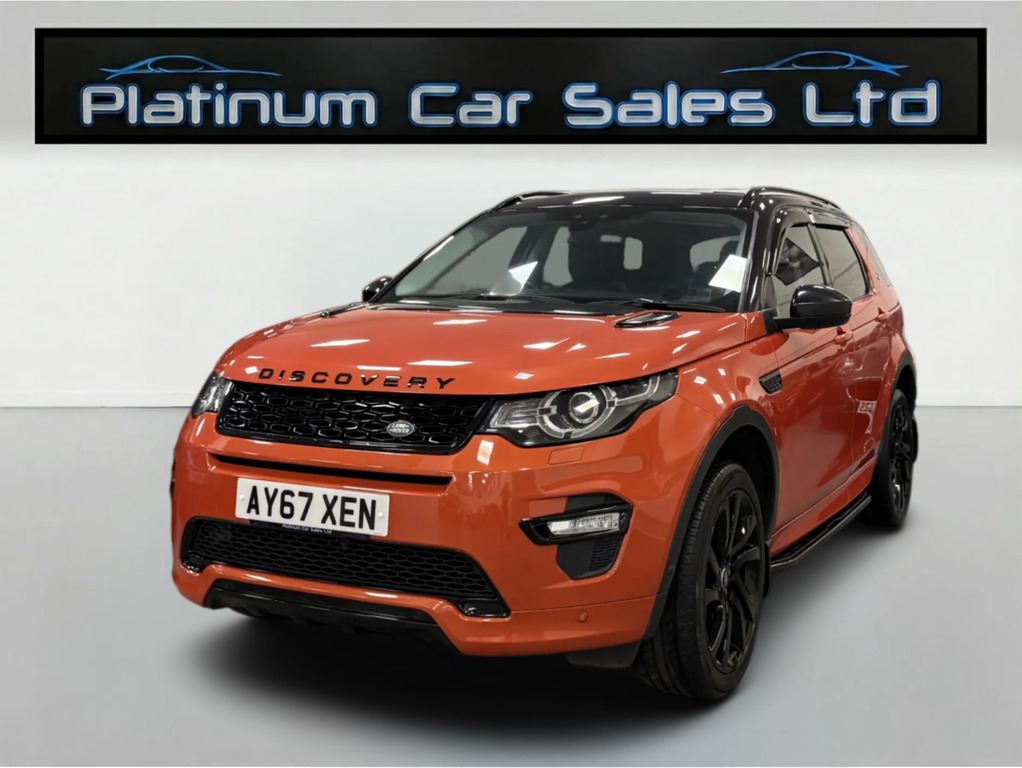 Land Rover Discovery Sport Td4 Hse Dynamic Luxury 7 Seater AY67XEN Orange #2