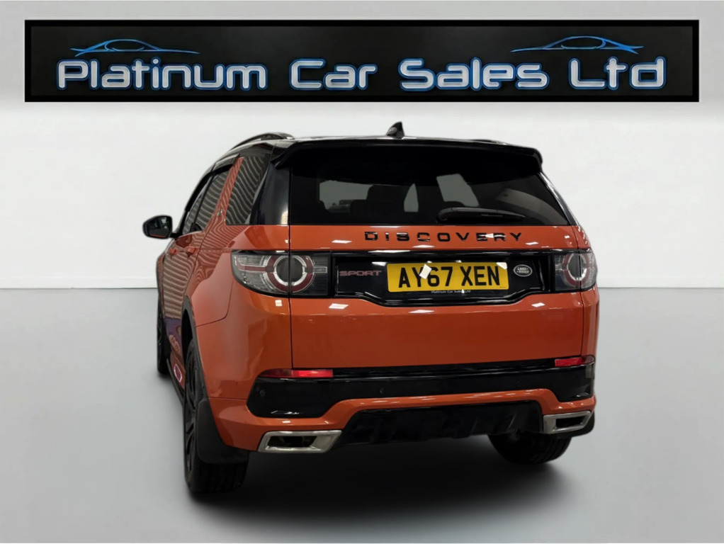 Land Rover Discovery Sport Td4 Hse Dynamic Luxury 7 Seater AY67XEN Orange #6