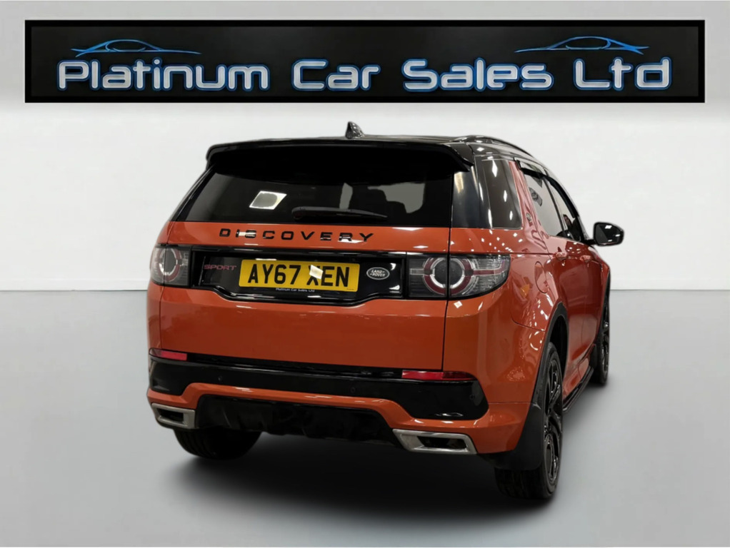 Land Rover Discovery Sport Td4 Hse Dynamic Luxury 7 Seater AY67XEN Orange #5