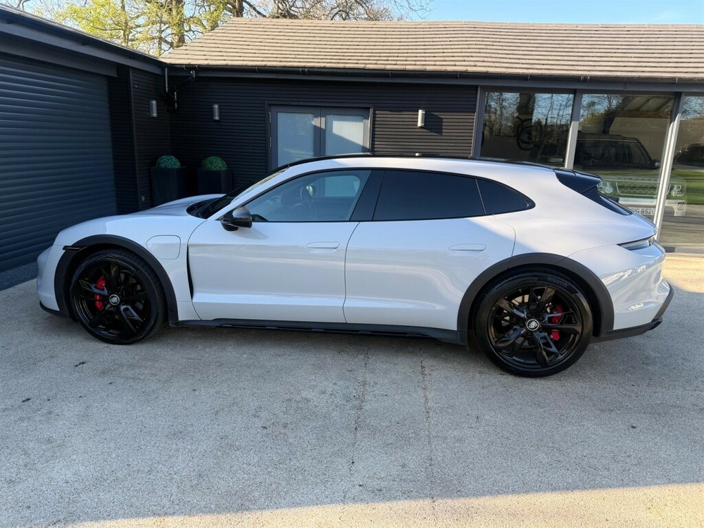 Porsche Taycan Performance Plus 93.4Kwh 4S Cross Turismo 4Wd NX71RTU White #4