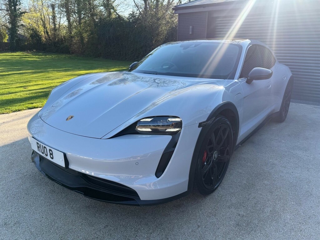 Porsche Taycan Performance Plus 93.4Kwh 4S Cross Turismo 4Wd NX71RTU White #3