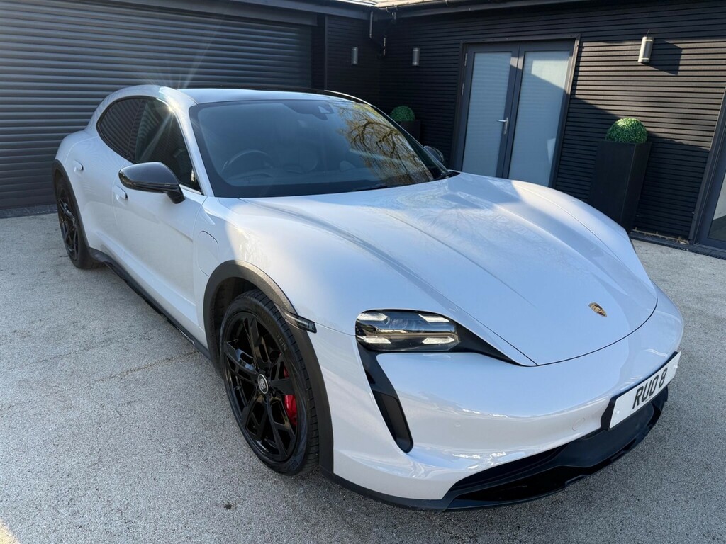 Porsche Taycan Performance Plus 93.4Kwh 4S Cross Turismo 4Wd NX71RTU White #2