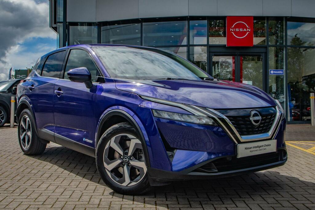 Nissan Qashqai 1.5 H E-power N-connecta Euro 6 Ss DV23CJY Blue