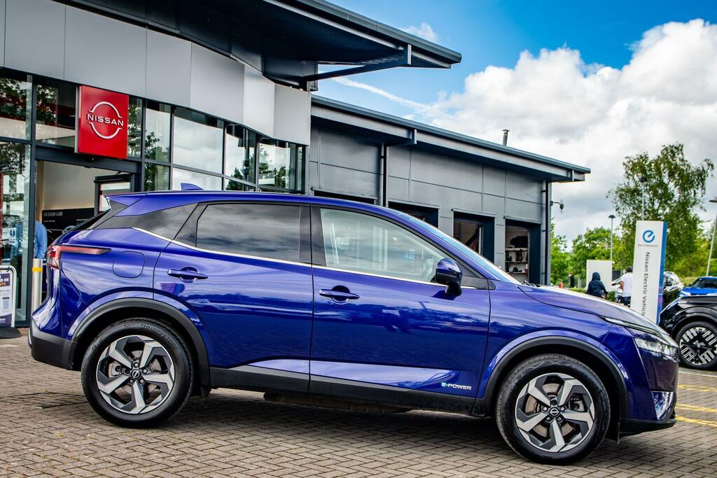 Nissan Qashqai 1.5 H E-power N-connecta Euro 6 Ss DV23CJY Blue #5